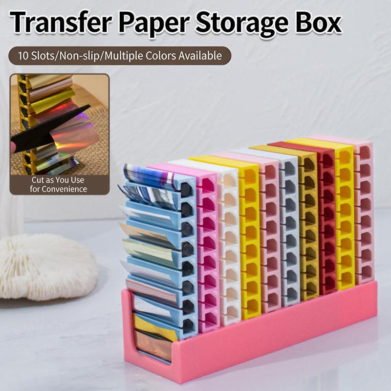Nail Foil Transfer - 1pcs Nail Transfer Paper Holder 3D