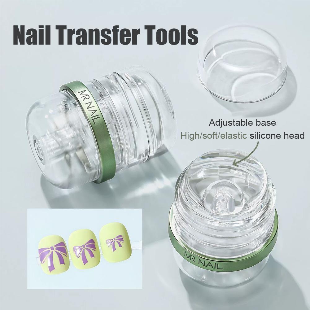 Nail Art Fake - Nail Telescopic Capsule Cabin Transfer Silicone