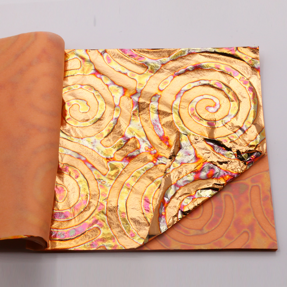 Nail Foil Transfer - DIY 25 Sheets 14cm Booklets Variegated