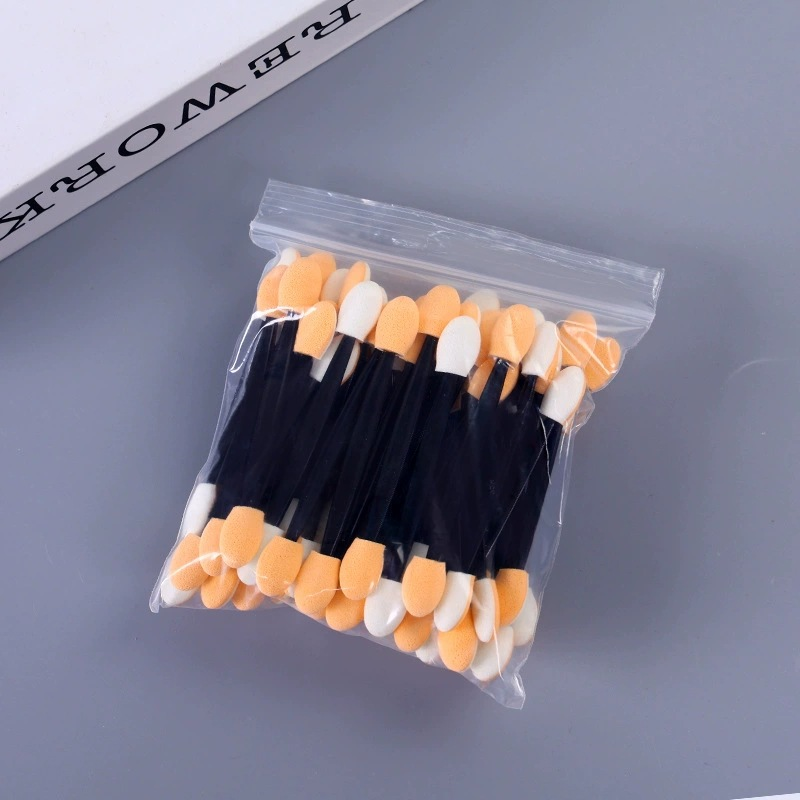 Nail Art Chrome - 50/100pcs Nail Powder Brushes Sponge Disposable