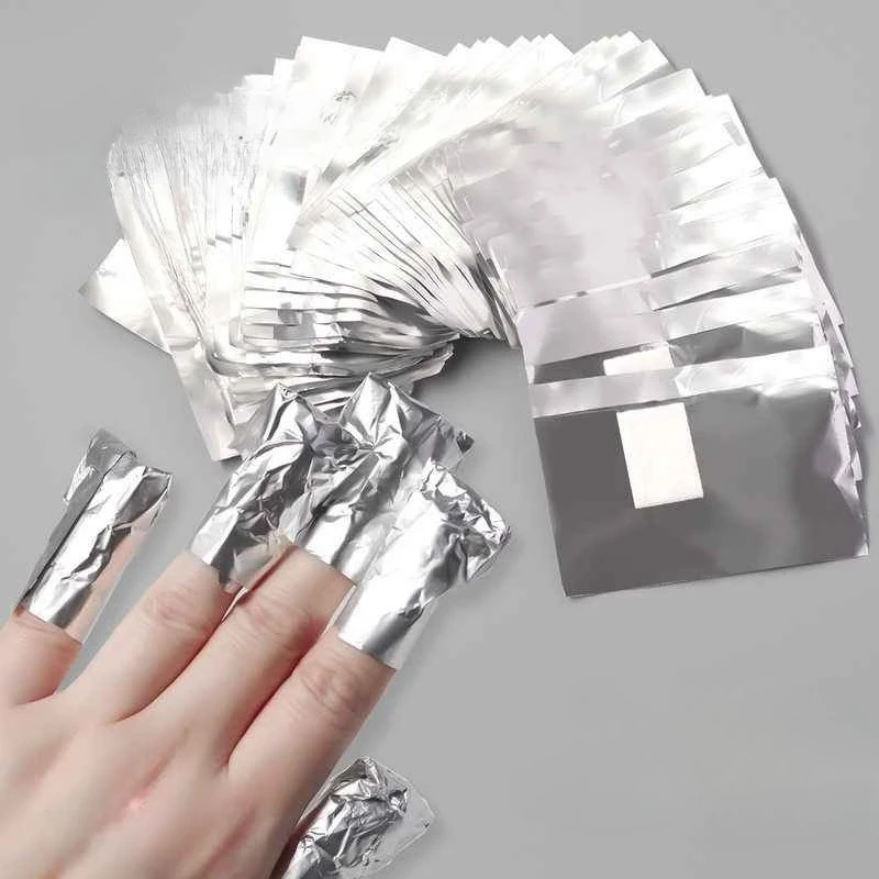 100pcs Remover Aluminum Foil N – Nail Foil Transfer Bewertung und Preis