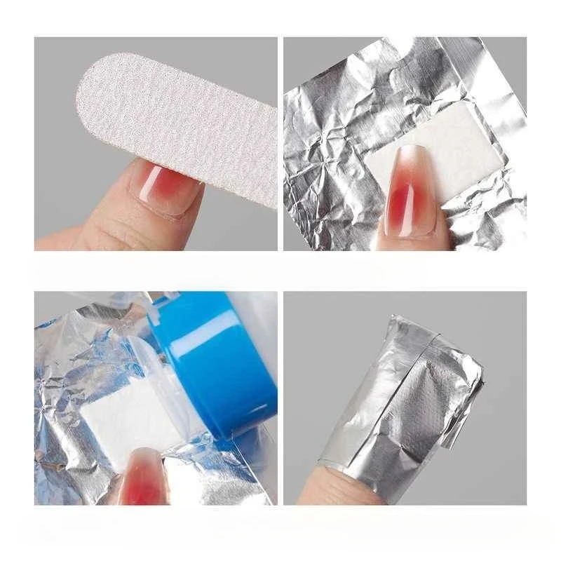 100pcs Remover Aluminum Foil N – Nail Foil Transfer Bewertung und Preis