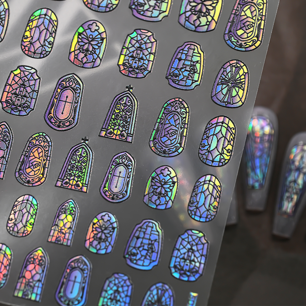5D Sparkly Retro Glass Fragmen – Nail Art Van Gogh Bewertung und Preis