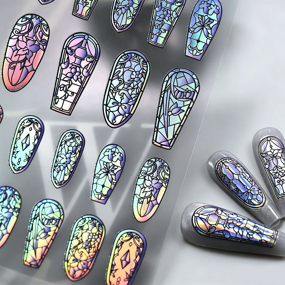 5D Sparkly Retro Glass Fragmen – Nail Art Van Gogh Bewertung und Preis