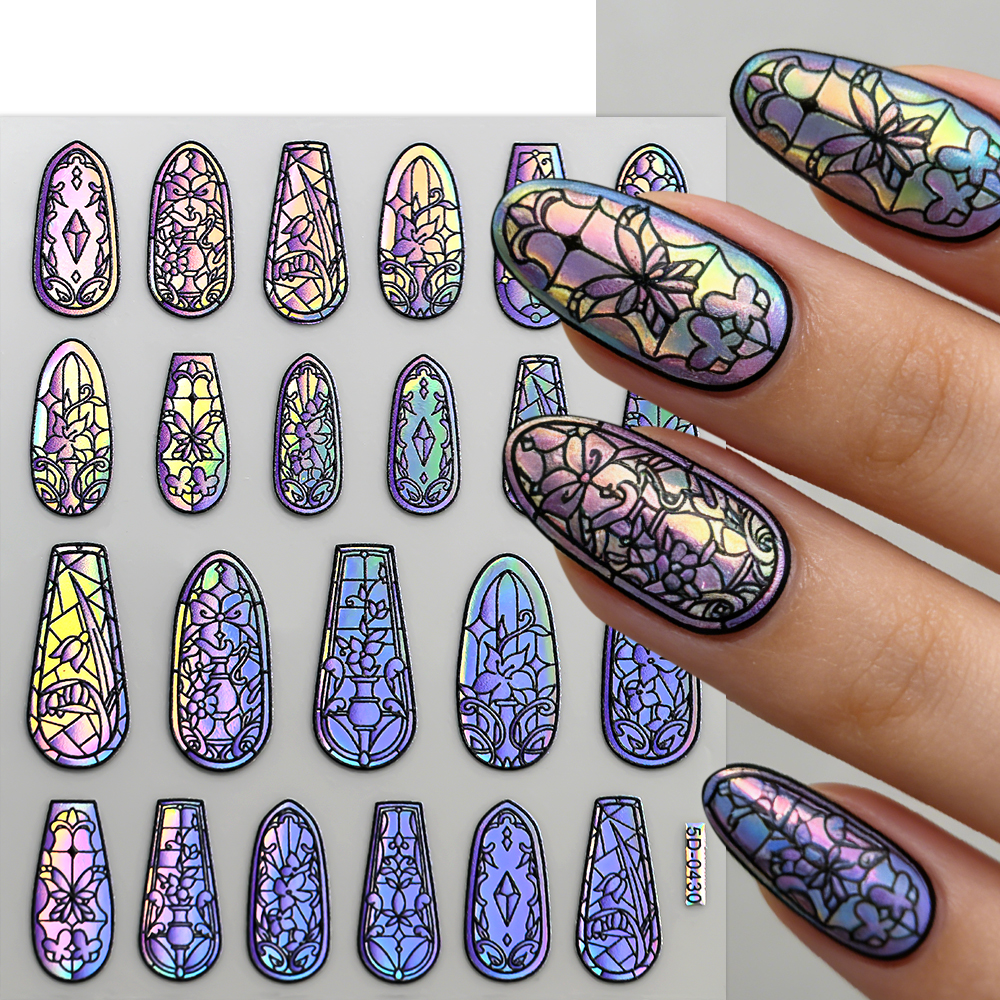 5D Sparkly Retro Glass Fragmen – Nail Art Van Gogh Bewertung und Preis