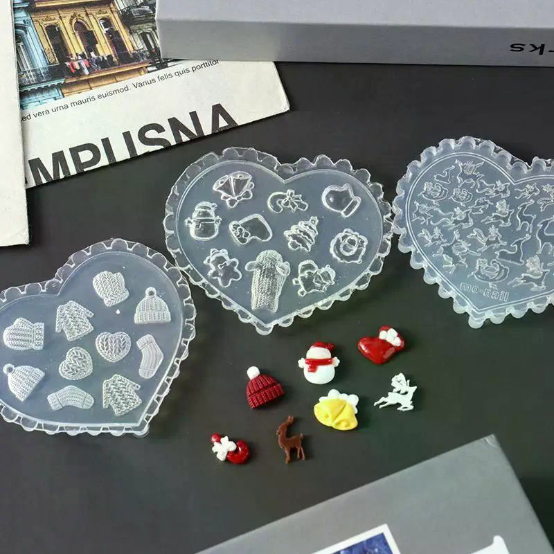 Christmas 3D Silicone Nail Mol – Nail Art For Men Bewertung und Preis
