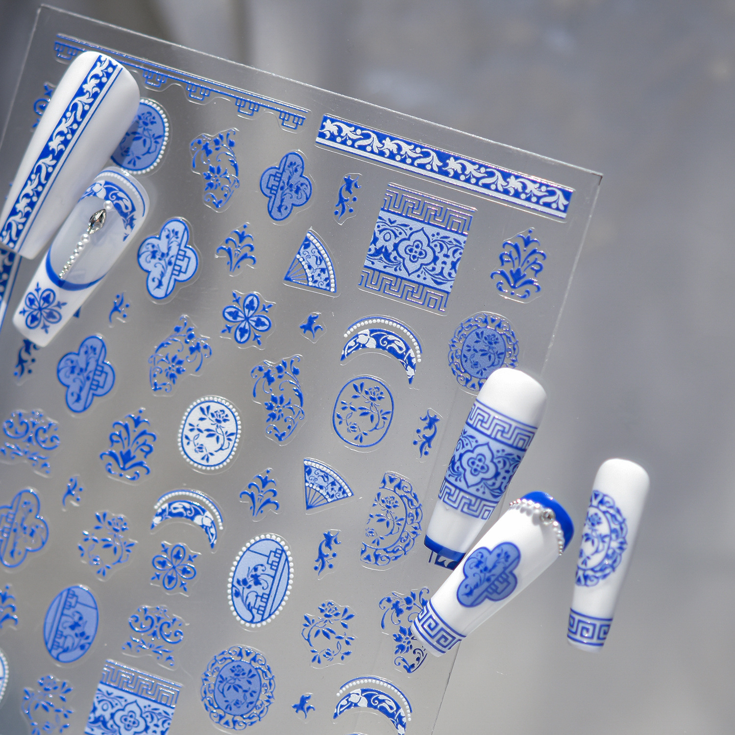 Traceless Blue White Porcelain – Nail Art Van Gogh Bewertung und Preis