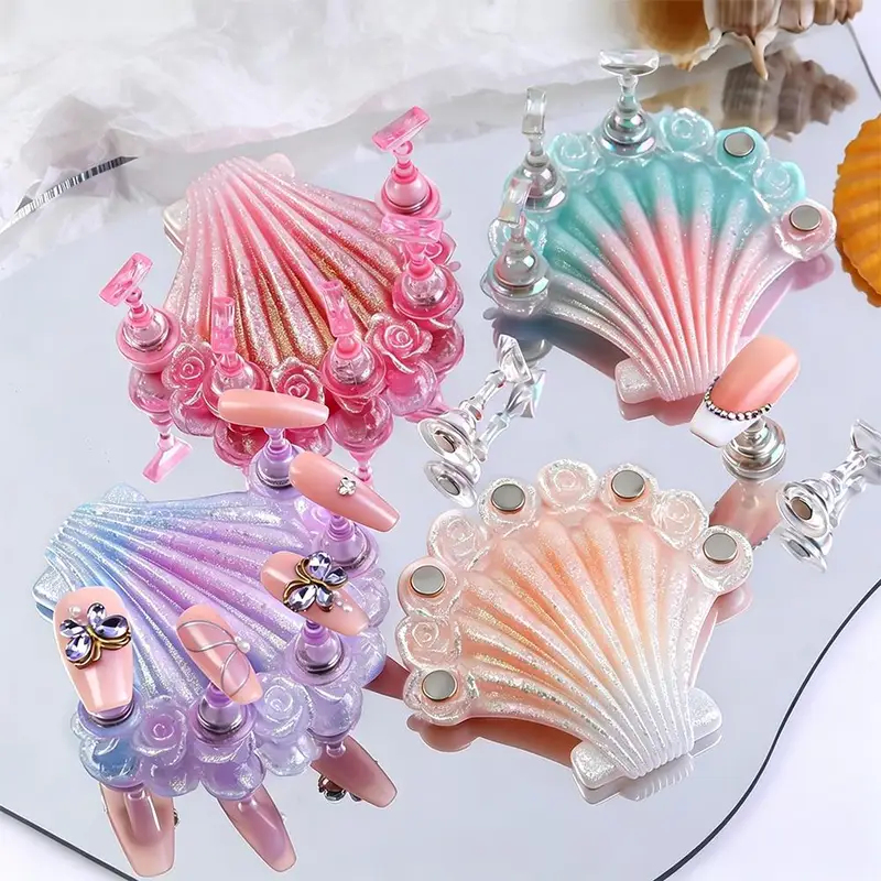 1Set Magnetic Nail Art Display – Nail Art Vector Bewertung und Preis
