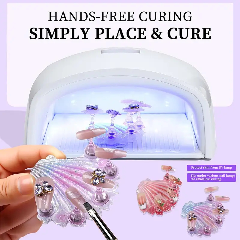 1Set Magnetic Nail Art Display – Nail Art Vector Bewertung und Preis