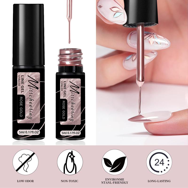 Gold Silver Metallic Liner Gel – Nail Art Chrome Bewertung und Preis