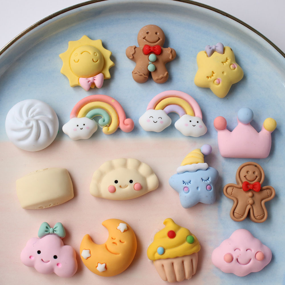 100pcs/Bag Kawaii Resin Nail A – Nail Art For Men Bewertung und Preis