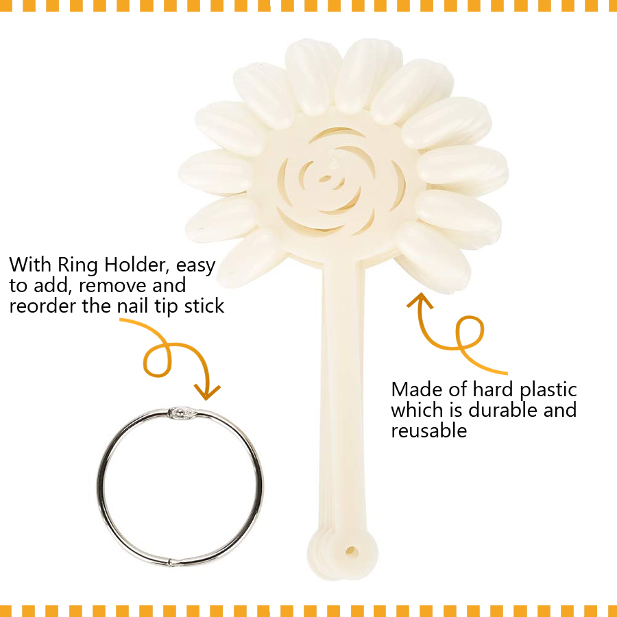 False Natural and Clear Nail P – Nail Art Vector Bewertung und Preis