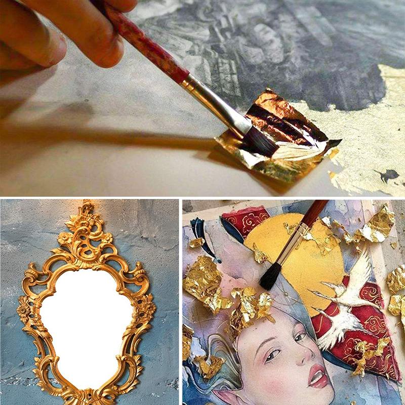 20 Pcs Gold Leaf Sheets: Versa – Nail Foil Transfer Bewertung und Preis