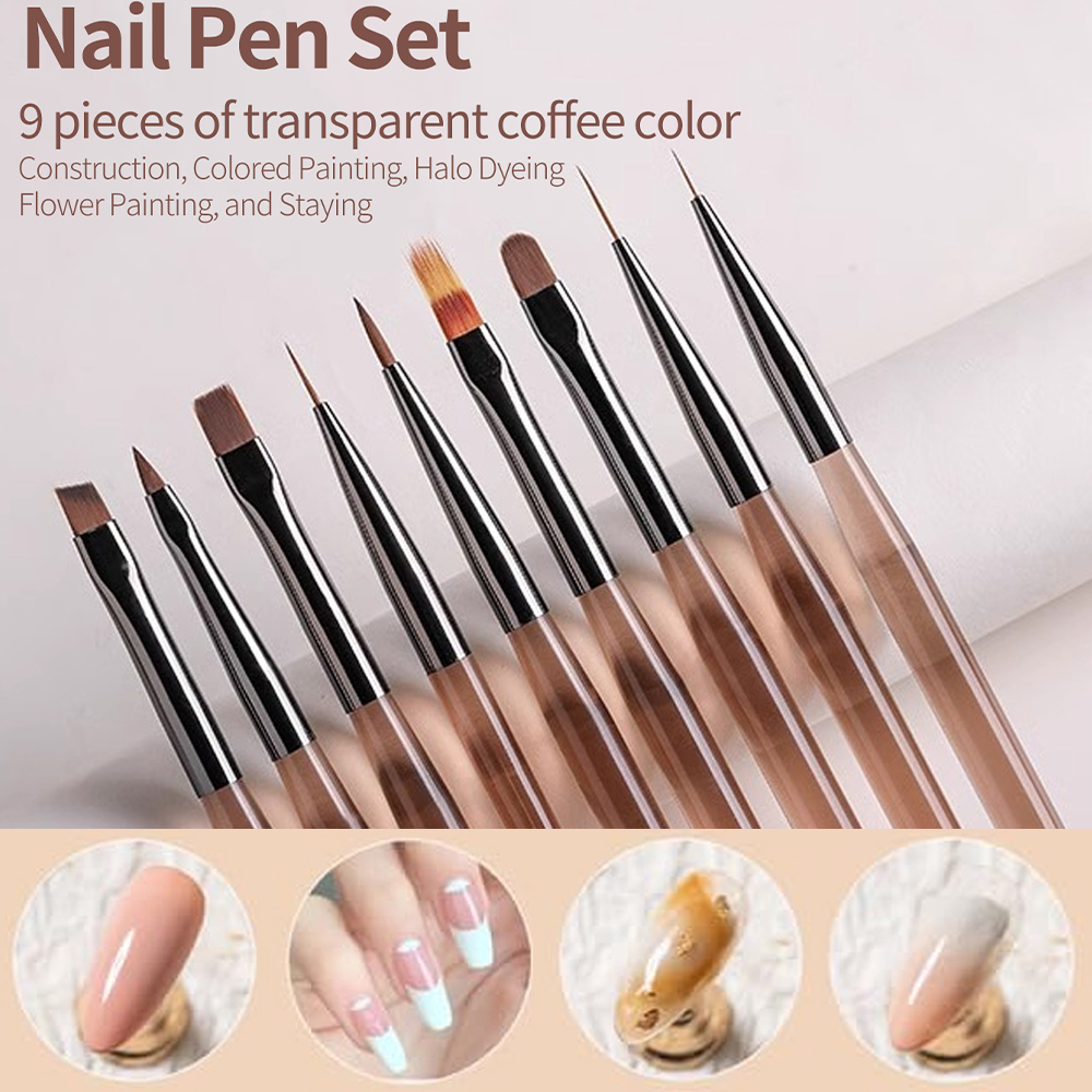 LINMANDA 9Pcs Nail Brush Liner – Nail Art Vector Bewertung und Preis