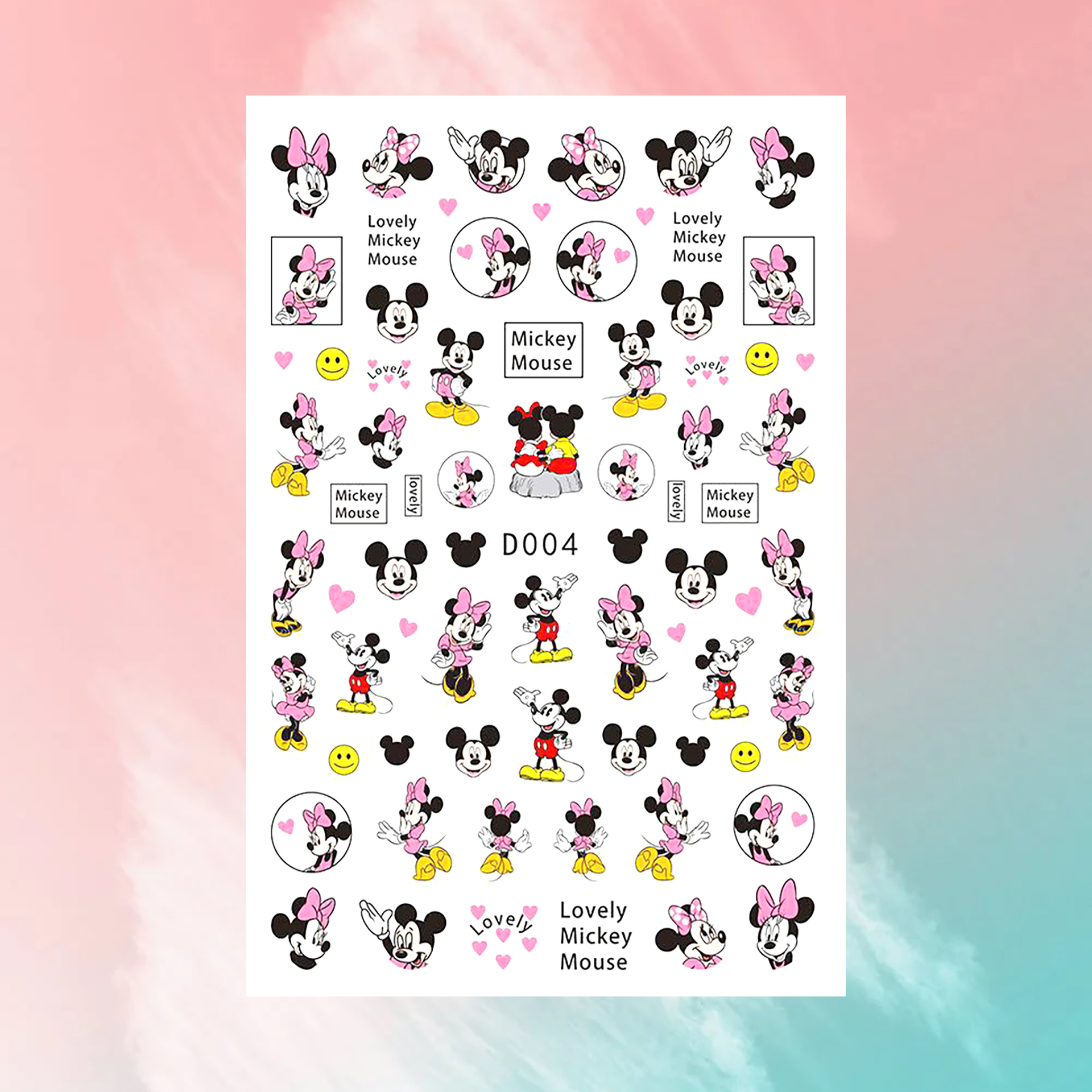 1PCS Disney Cartoon Nail Stick – Nail Art Van Gogh Bewertung und Preis