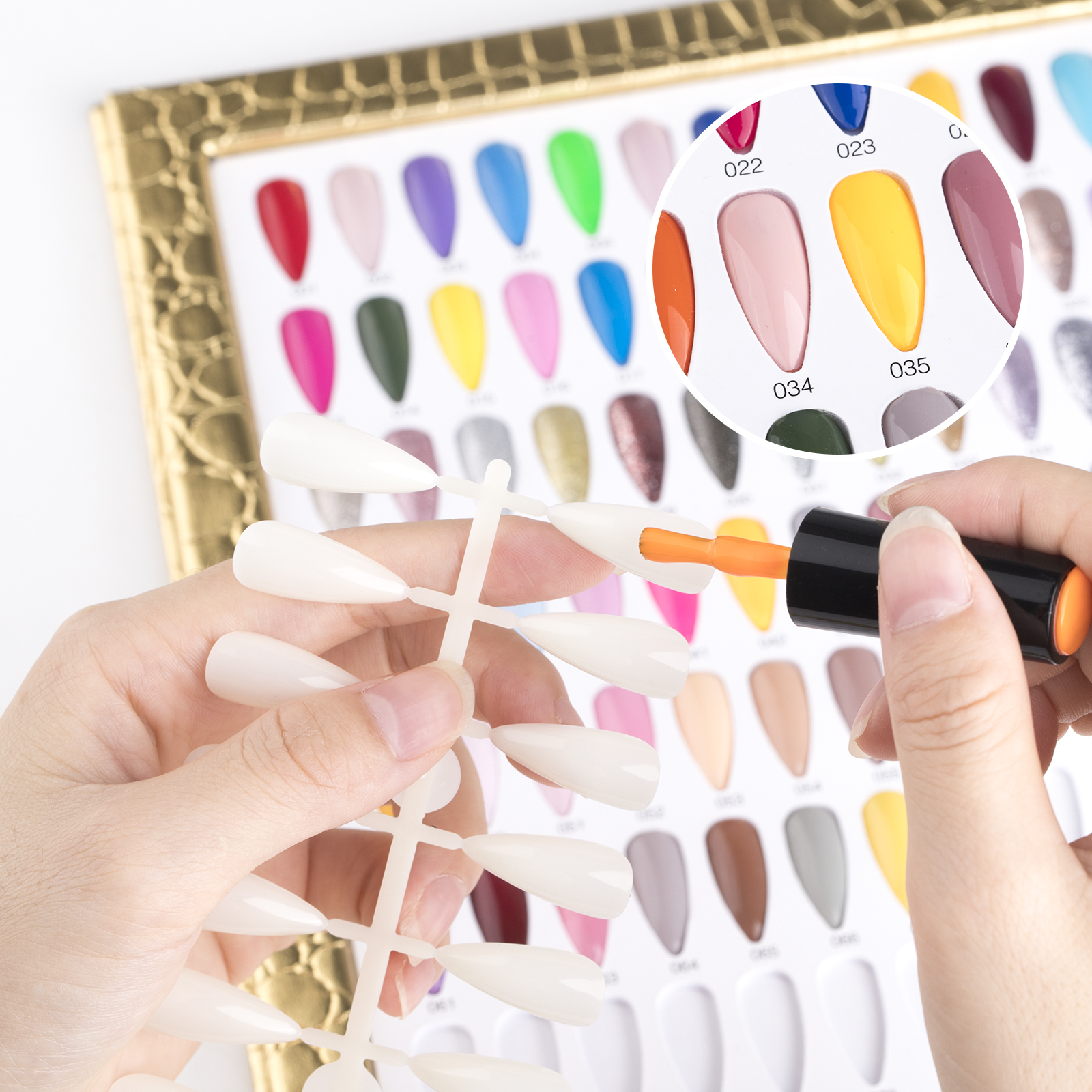 TP 216 Colors Nail Display Boo – Nail Art Vector Bewertung und Preis