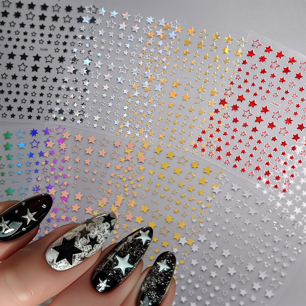 6/8/9Sheet 3D Star/Starlight N – Nail Art Van Gogh Bewertung und Preis