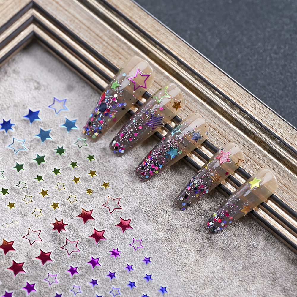 6/8/9Sheet 3D Star/Starlight N – Nail Art Van Gogh Bewertung und Preis