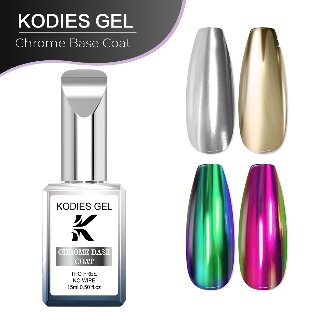 KODIES GEL Clear Chrome Base C – Nail Art Chrome Bewertung und Preis