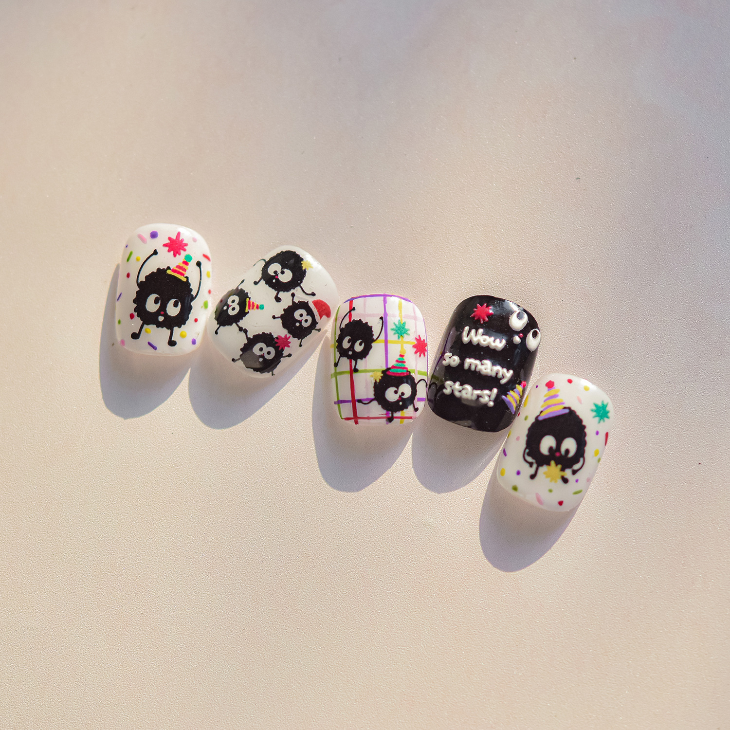 5D Embossed Nail Stickers Japa – Nail Art Van Gogh Bewertung und Preis