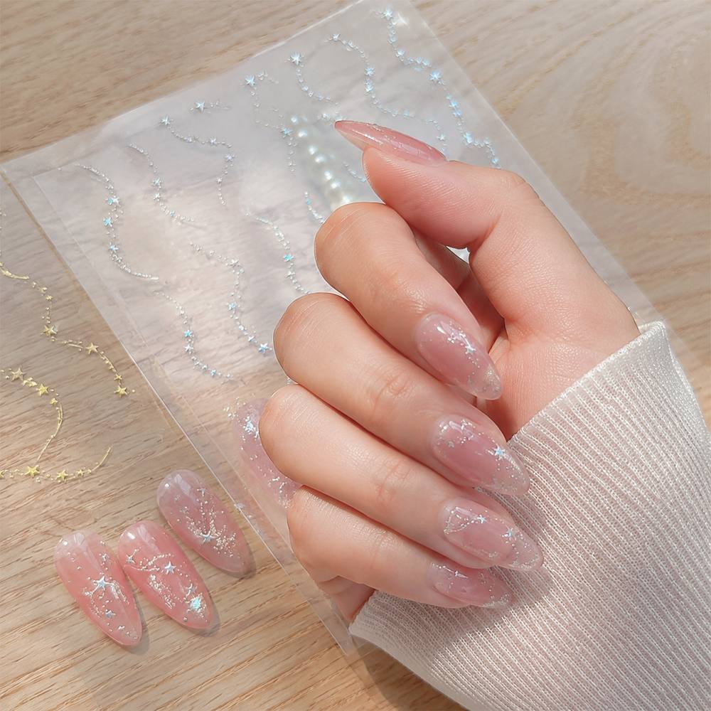 1Pc Scintillating Stars Nail A – Nail Art Chrome Bewertung und Preis