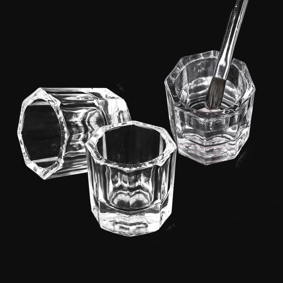 Crystal Glass Nail Art Cups Wa – Nail Art Vector Bewertung und Preis
