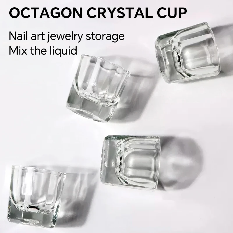 Crystal Glass Nail Art Cups Wa – Nail Art Vector Bewertung und Preis