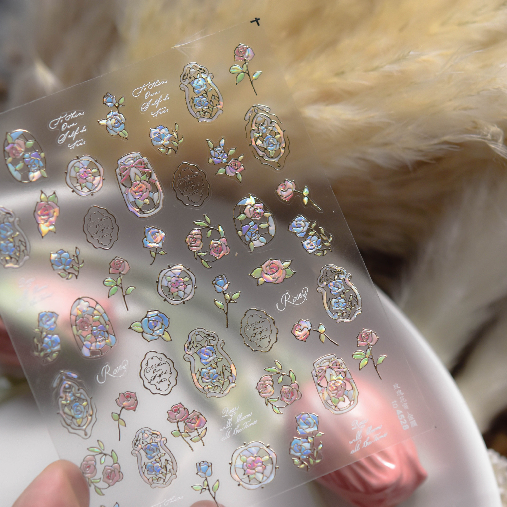 1pcs Dream Flower Window Shell – Nail Art Van Gogh Bewertung und Preis