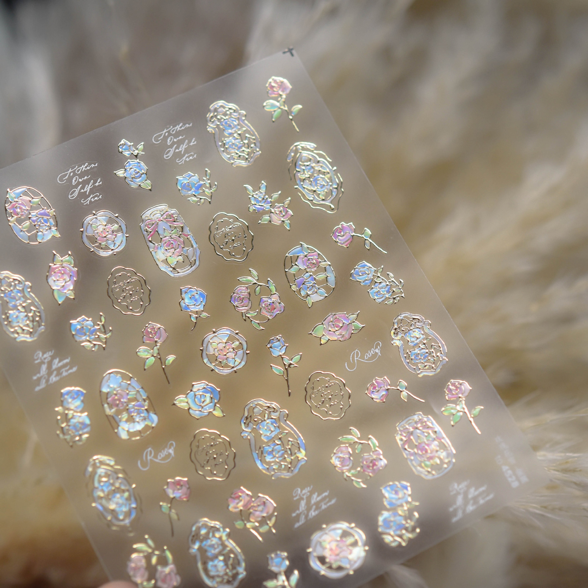 1pcs Dream Flower Window Shell – Nail Art Van Gogh Bewertung und Preis