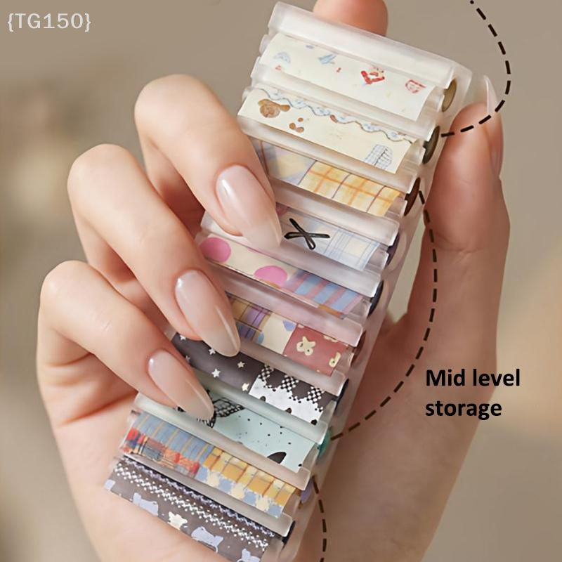 【TG150】10 Grids Nail Foil Roll – Nail Foil Transfer Bewertung und Preis