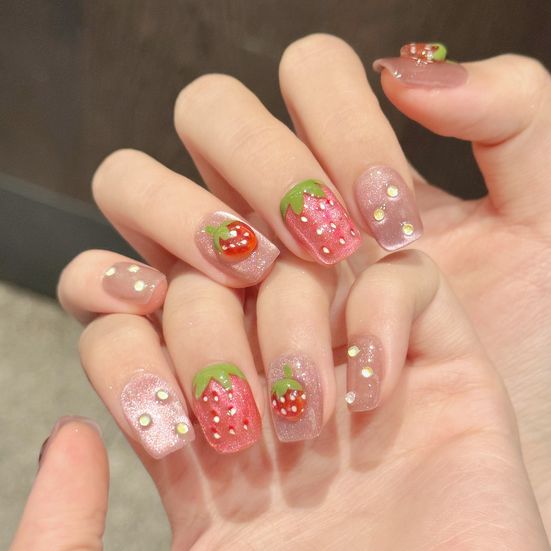 10pcs Handmade Press on Nails  – Nail Art Fake Bewertung und Preis