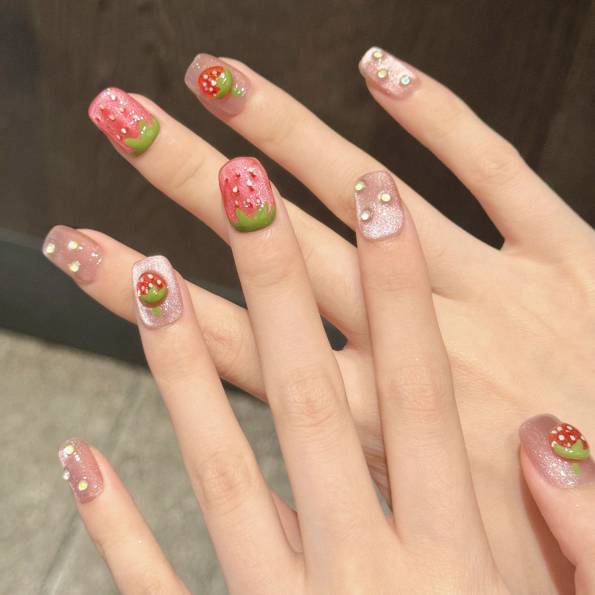 10pcs Handmade Press on Nails  – Nail Art Fake Bewertung und Preis