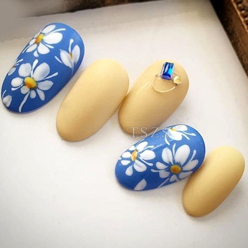 TSZS 200pcs Short Medium Oval  – Nail Art Vector Bewertung und Preis