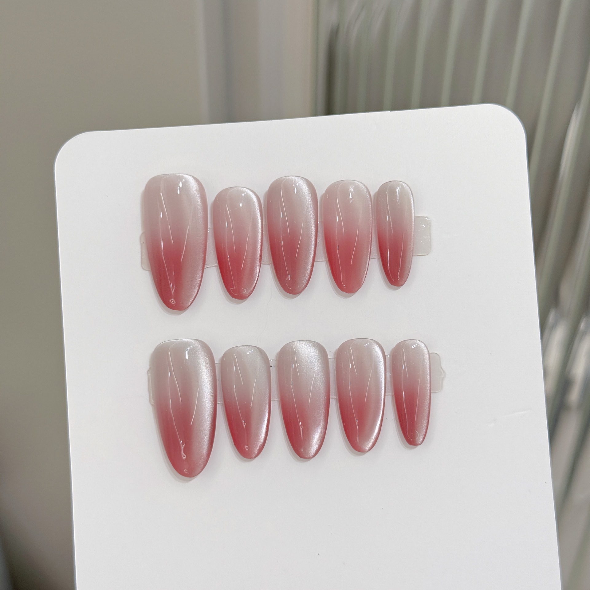 10PCS Oval Handmade Press On N – Nail Art Fake Bewertung und Preis