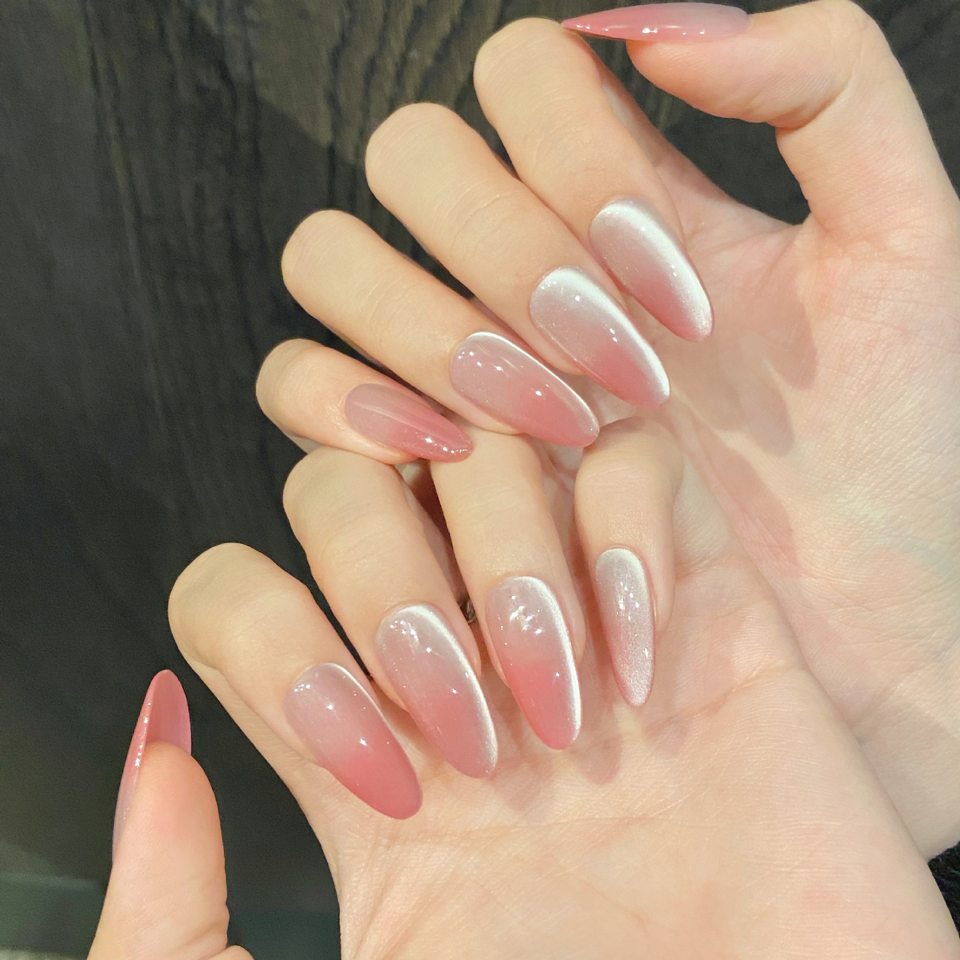 10PCS Oval Handmade Press On N – Nail Art Fake Bewertung und Preis