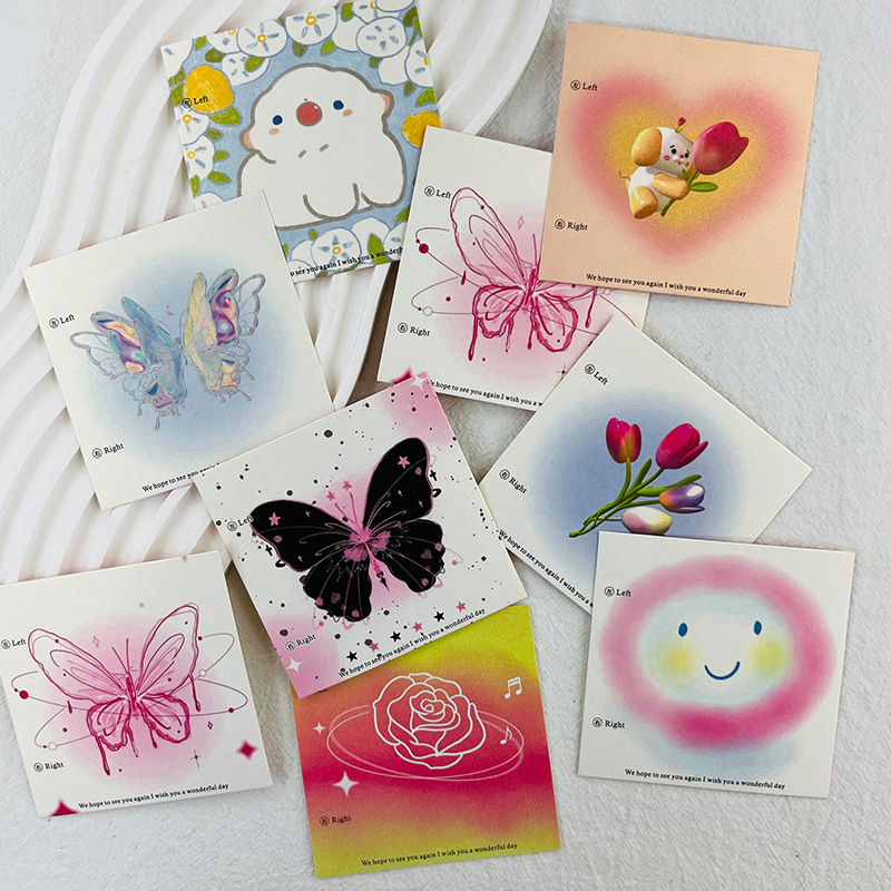 50Pcs 6.5x6.5cm 8x8cm Press On – Nail Art Vector Bewertung und Preis