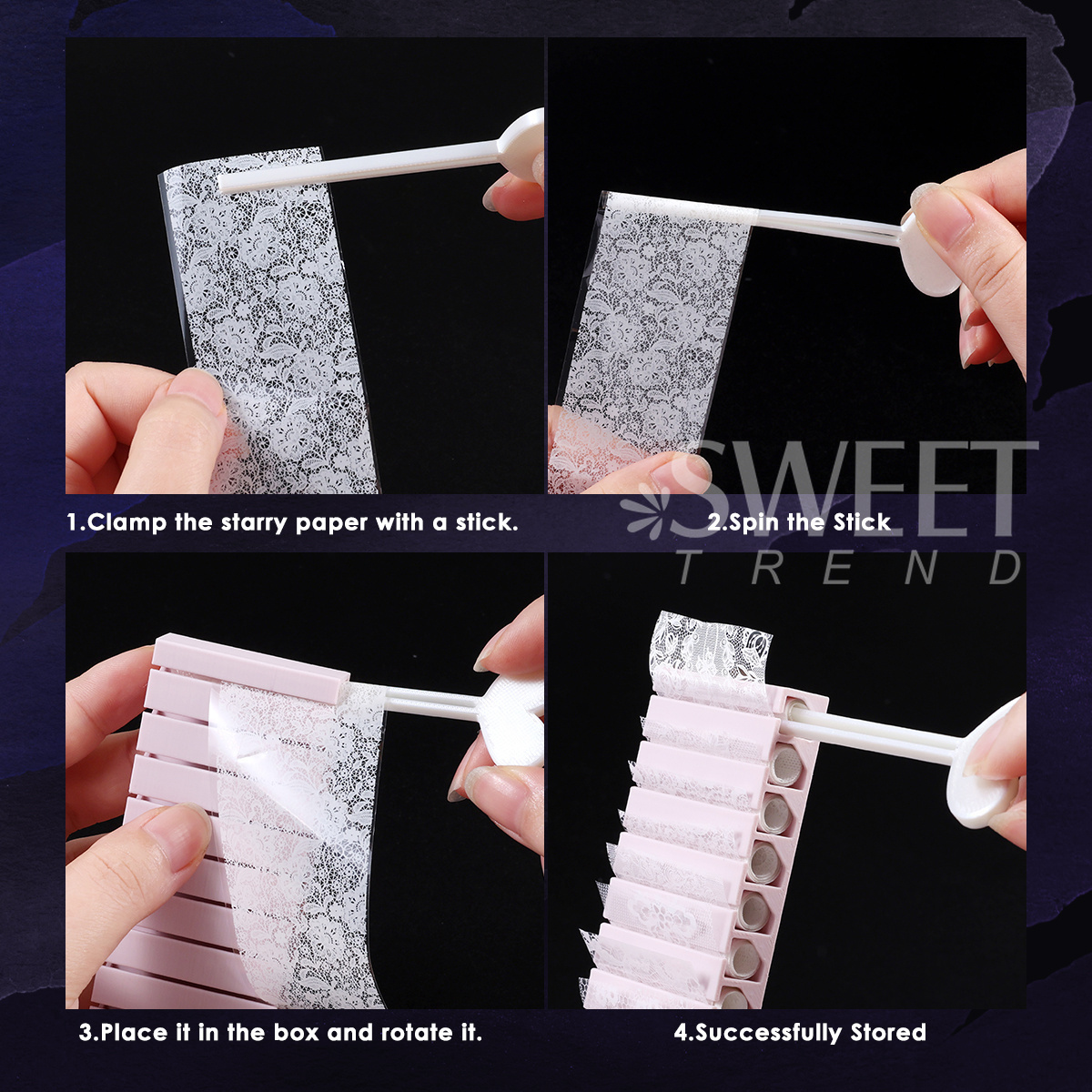 Nail Transfer Foils Storage Bo – Nail Foil Transfer Bewertung und Preis