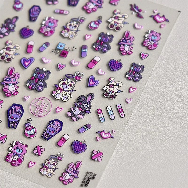 Darkness Blue Purple Bunny Bea – Nail Art Van Gogh Bewertung und Preis