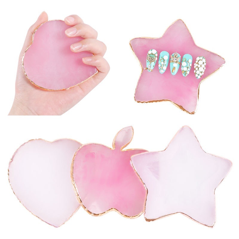 Resin Agate Stone Nail Art Pal – Nail Art Vector Bewertung und Preis