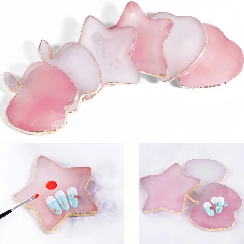 Resin Agate Stone Nail Art Pal – Nail Art Vector Bewertung und Preis