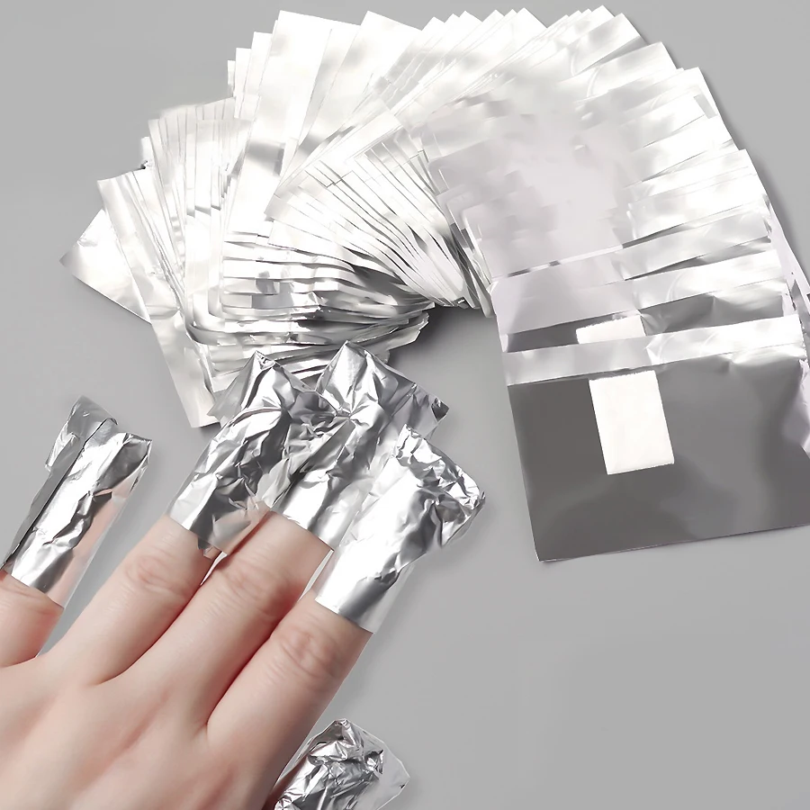 100Pcs Bag Aluminium Foil Nail – Nail Foil Transfer Bewertung und Preis
