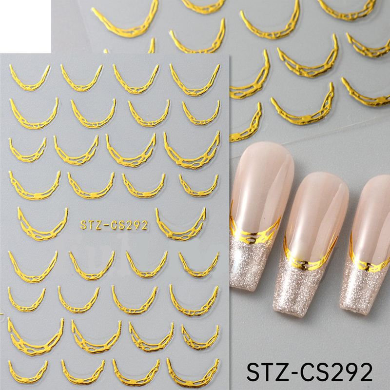 Metallic Silver Chrome Line Na – Nail Art Chrome Bewertung und Preis