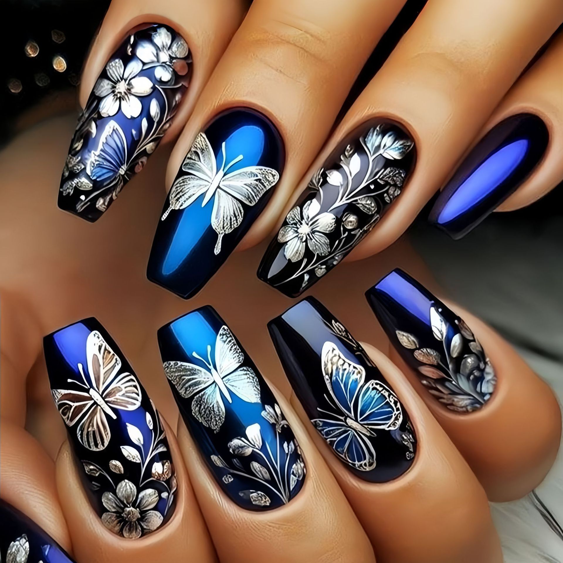 Medium long fake nails for wom – Nail Art Fake Bewertung und Preis