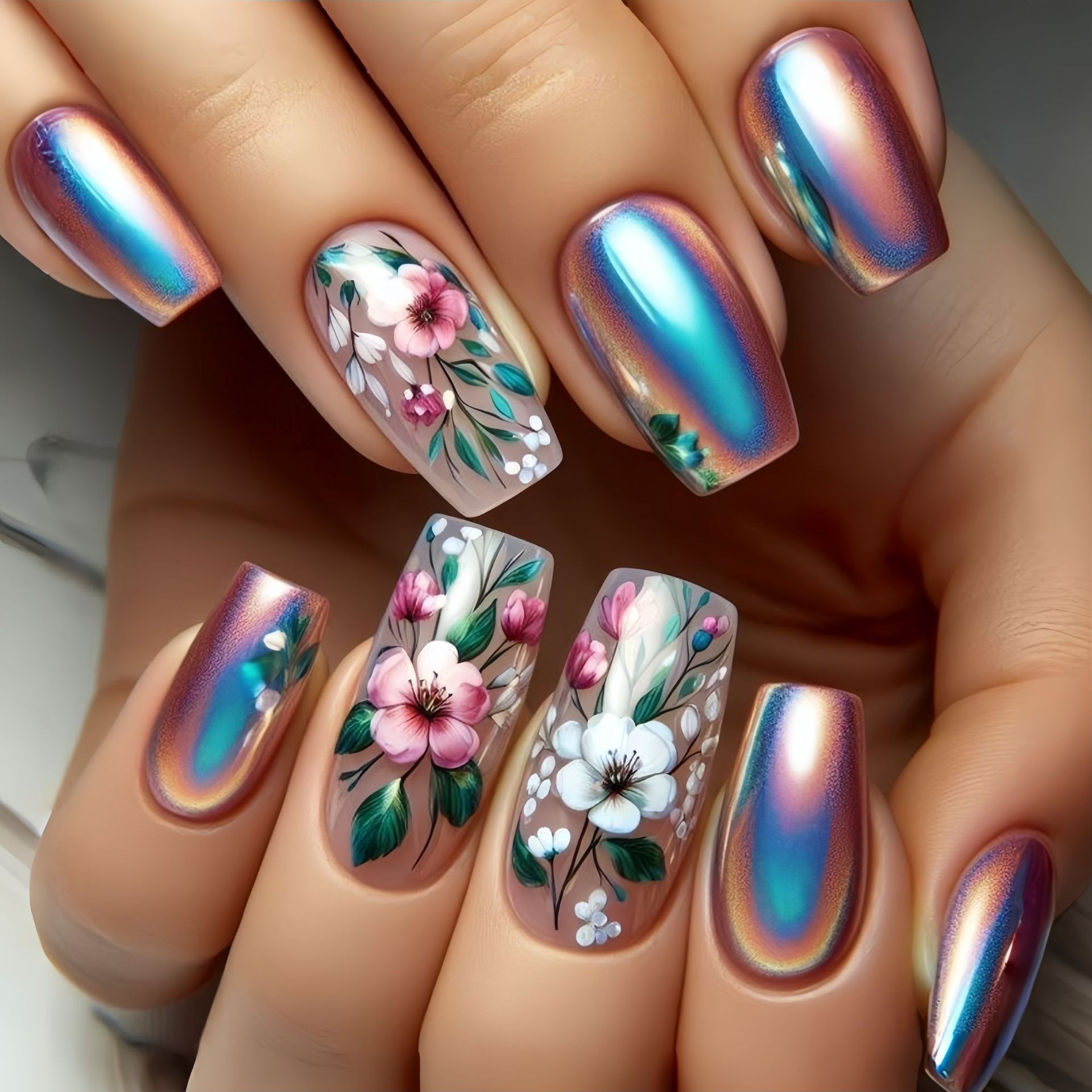 Medium long fake nails for wom – Nail Art Fake Bewertung und Preis