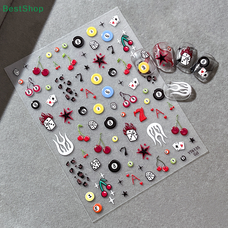 ☆☆☆3D Stereoscopic Cherry Bill – Nail Art Van Gogh Bewertung und Preis
