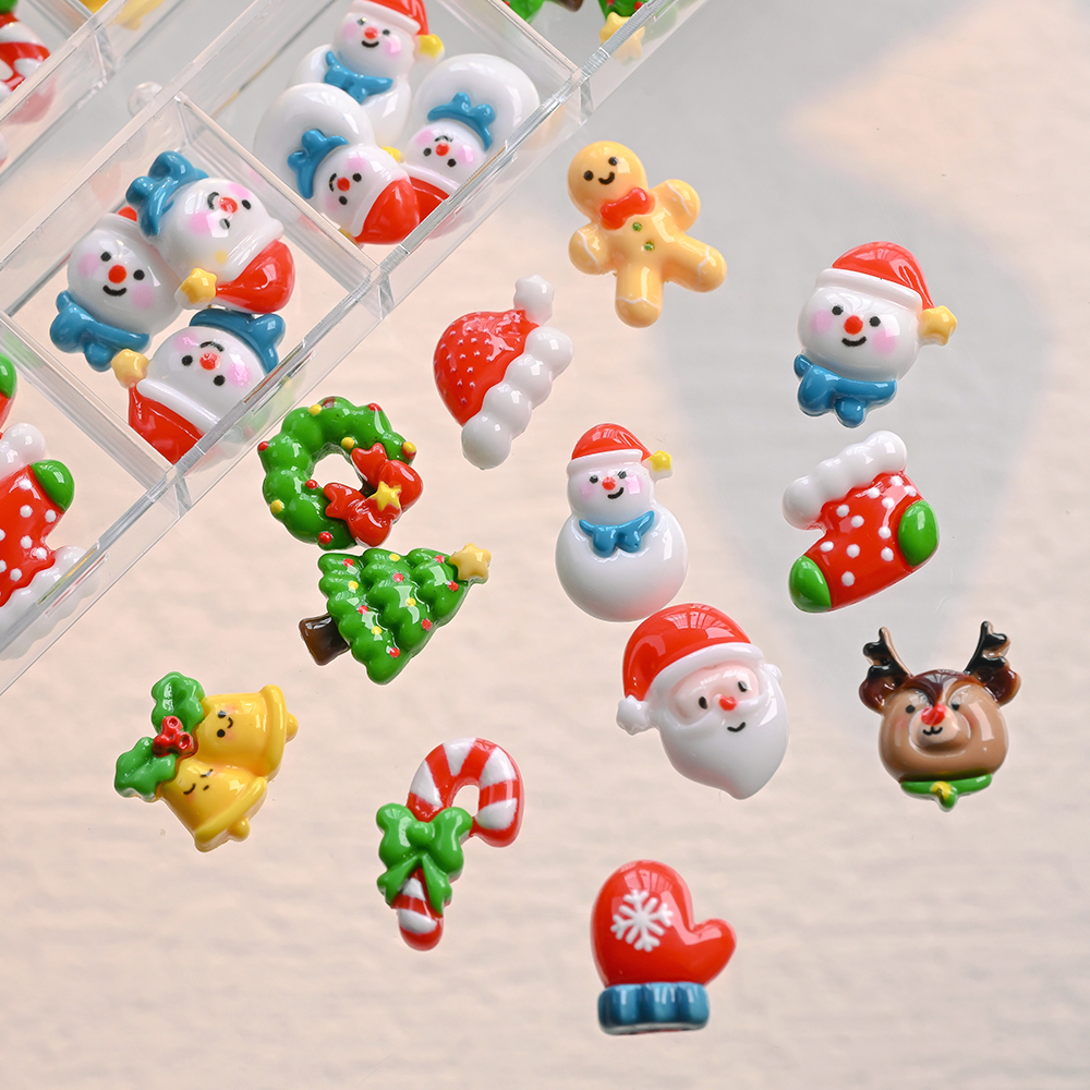 12Grids Kawaii Santa Claus Sno – Nail Art For Men Bewertung und Preis