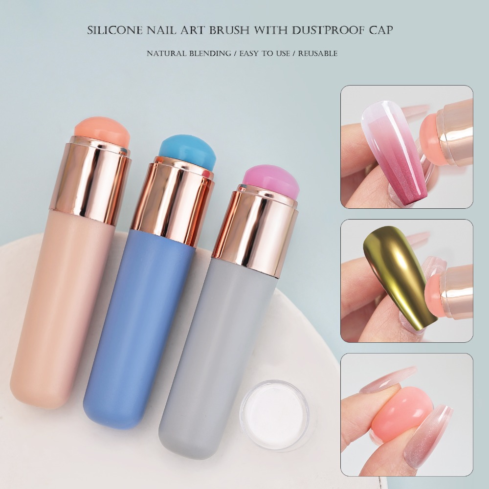 Silicone Brush for Ombre Nail  – Nail Art Chrome Bewertung und Preis