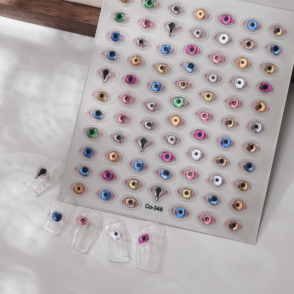 5D Bronzing Dark Evil Eye Nail – Nail Art Van Gogh Bewertung und Preis