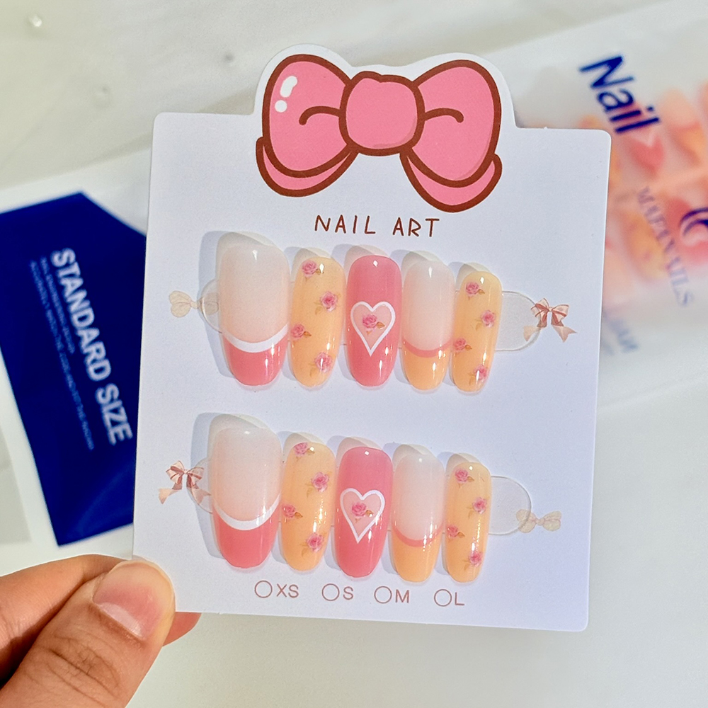 150Pcs/Bag Valentine's Day Fre – Nail Art Ombre Bewertung und Preis