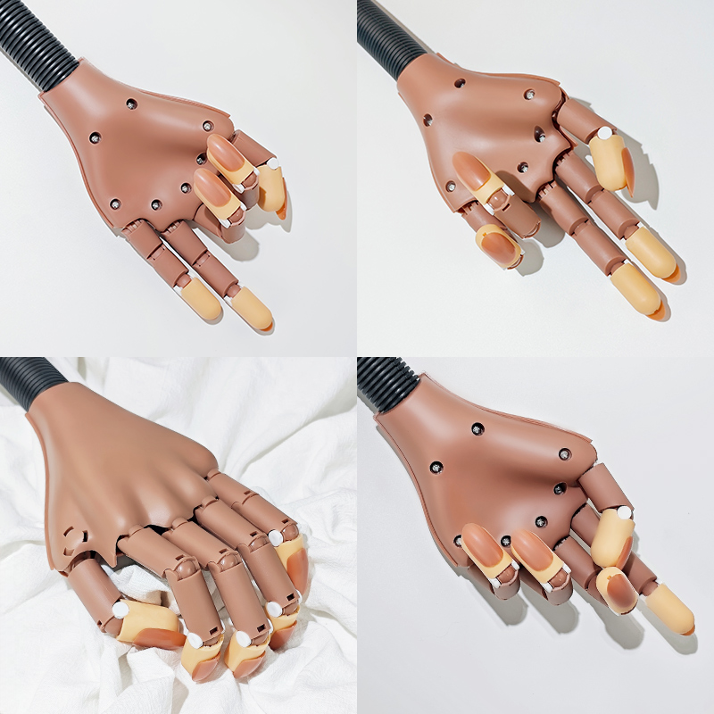 Nail Fake Practice Hand Movabl – Nail Art Vector Bewertung und Preis